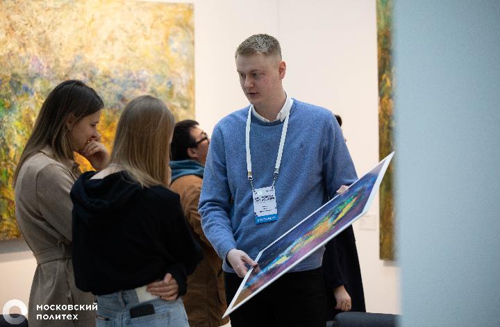 Московский Политех принял участие в выставке «Art Russia 2023»