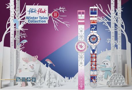 Зимняя коллекция часов Flik Flak Winter Special 2015